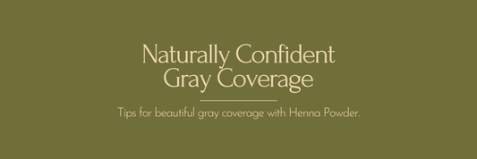 Tips for a Perfect Henna Powder Application to Cover Gray Hair