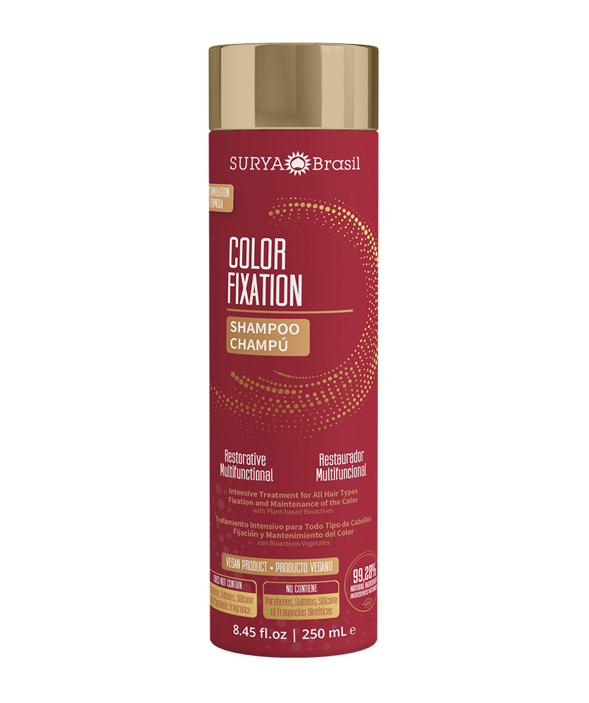 NEW Color Fixation Restorative Shampoo Surya Brasil 8.45oz