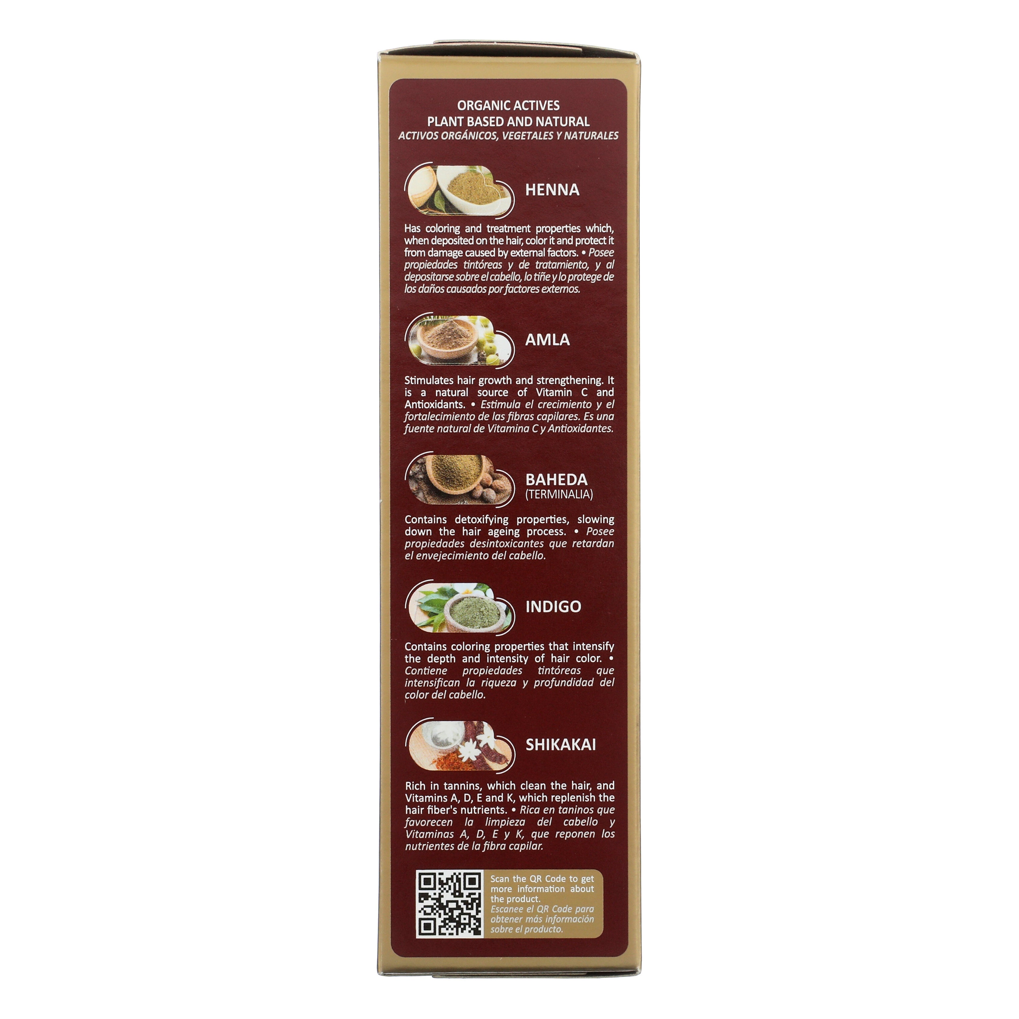 Surya Brasil Henna Powder Burgundy 1.76oz - Natural Hair Color